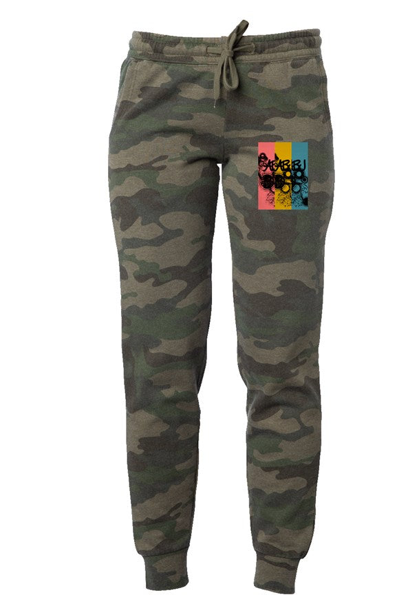 ABJ Womens Camo Wash Sweatpants