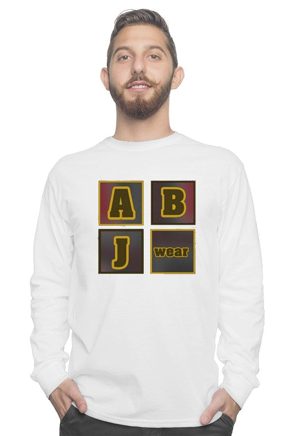 ABJ block M long sleeve tee