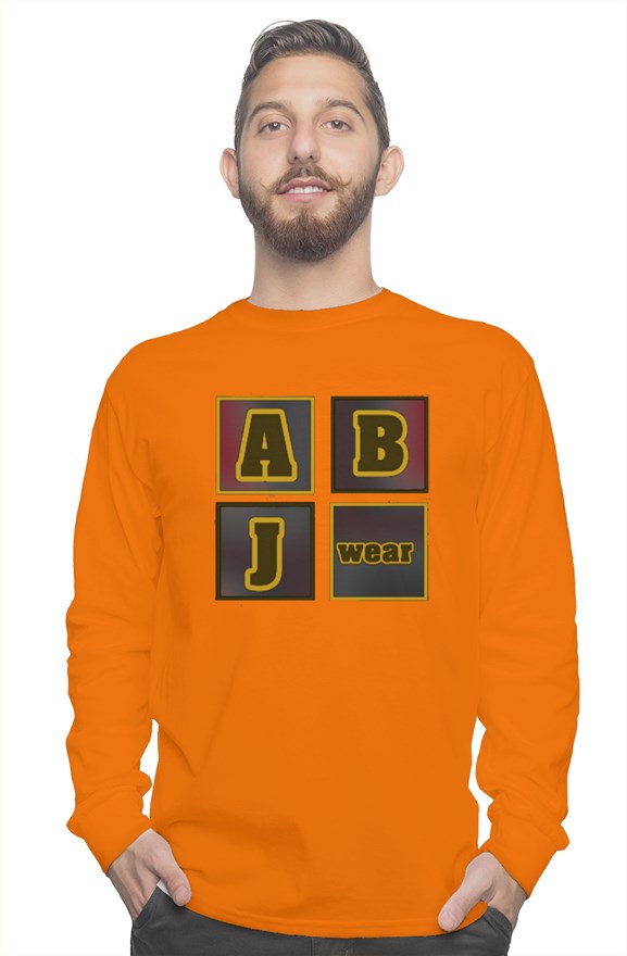 ABJ block M long sleeve tee