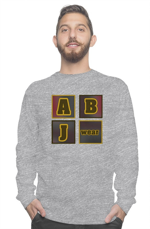 ABJ block M long sleeve tee