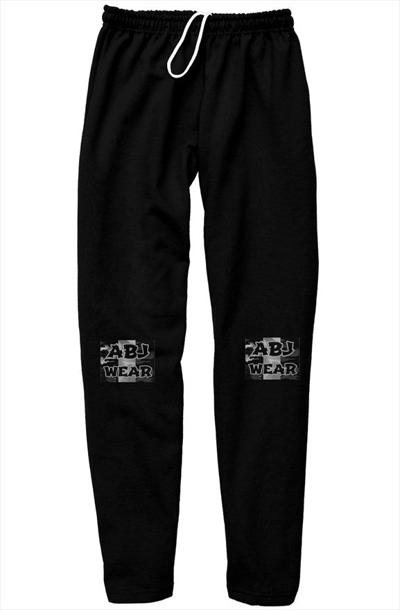 ABJ Black Camo relaxed sweatpants