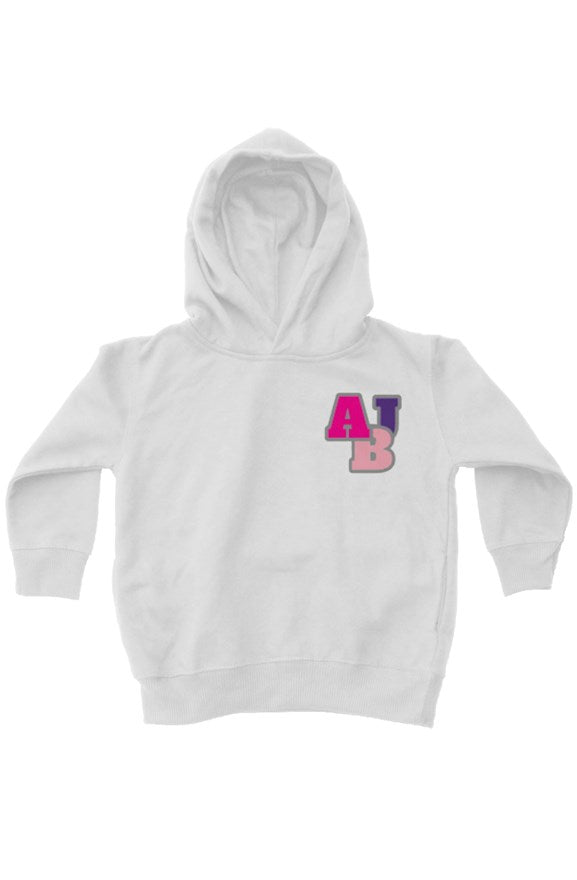 ABJ Purple Pink Grey kids fleece pullover hoodie