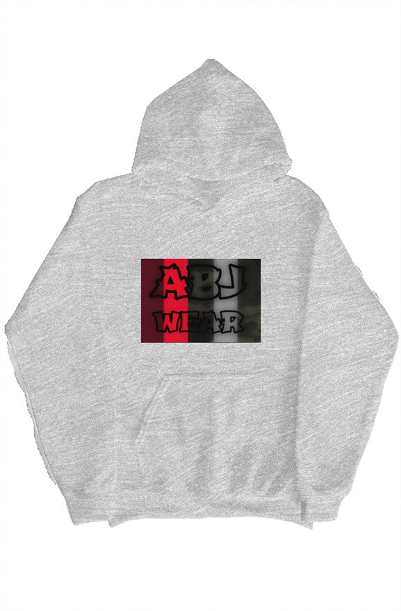 ABJ Black Red and Grey ABC pullover hoody