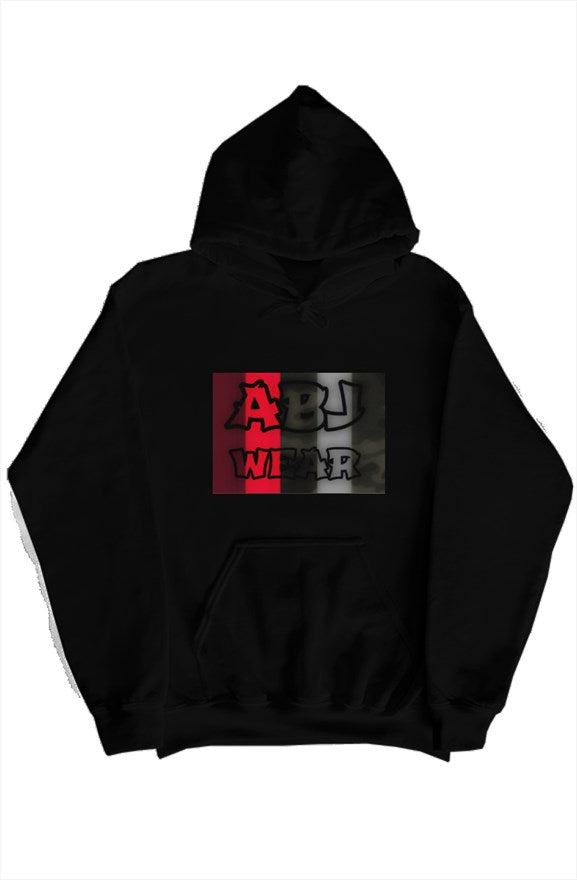ABJ Black Red and Grey ABC pullover hoody
