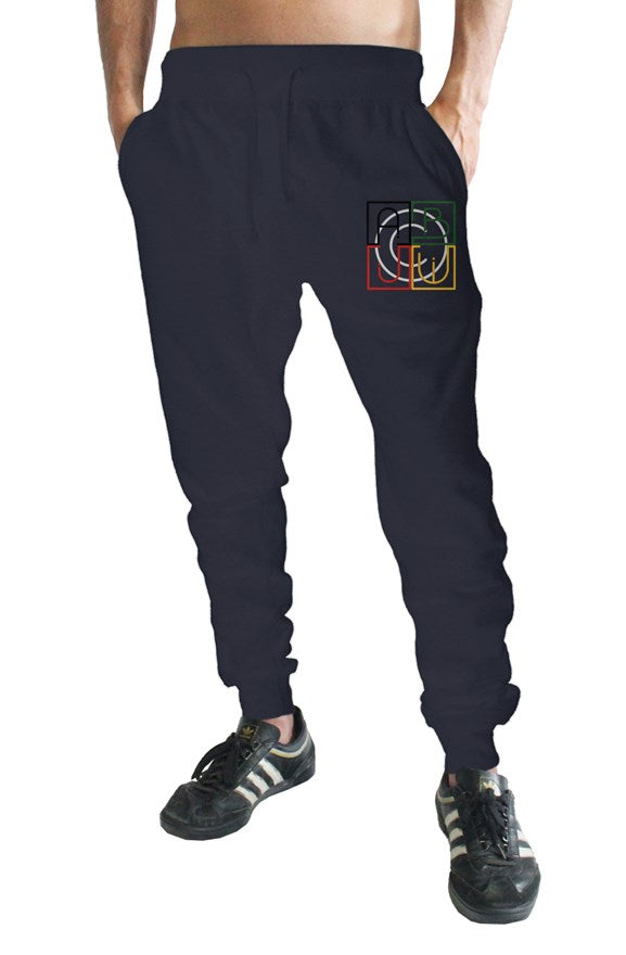 ABJ Cube Blue joggers