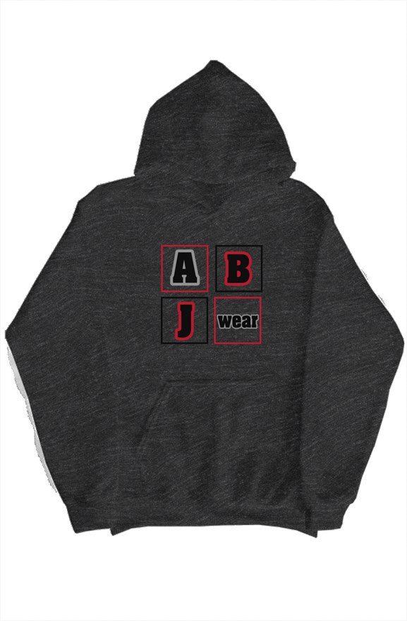 ABJ Block (Dark Heather) pullover hoody