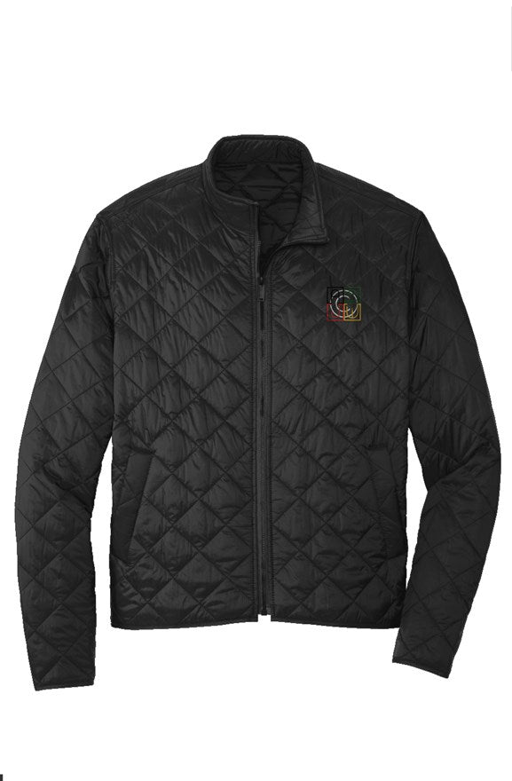 ABJ Cube (Black) Quilted Full-Zip Jacket