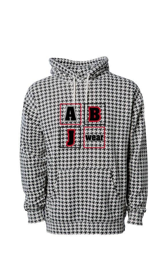 ABJ Red Box Houndstooth Hoodie