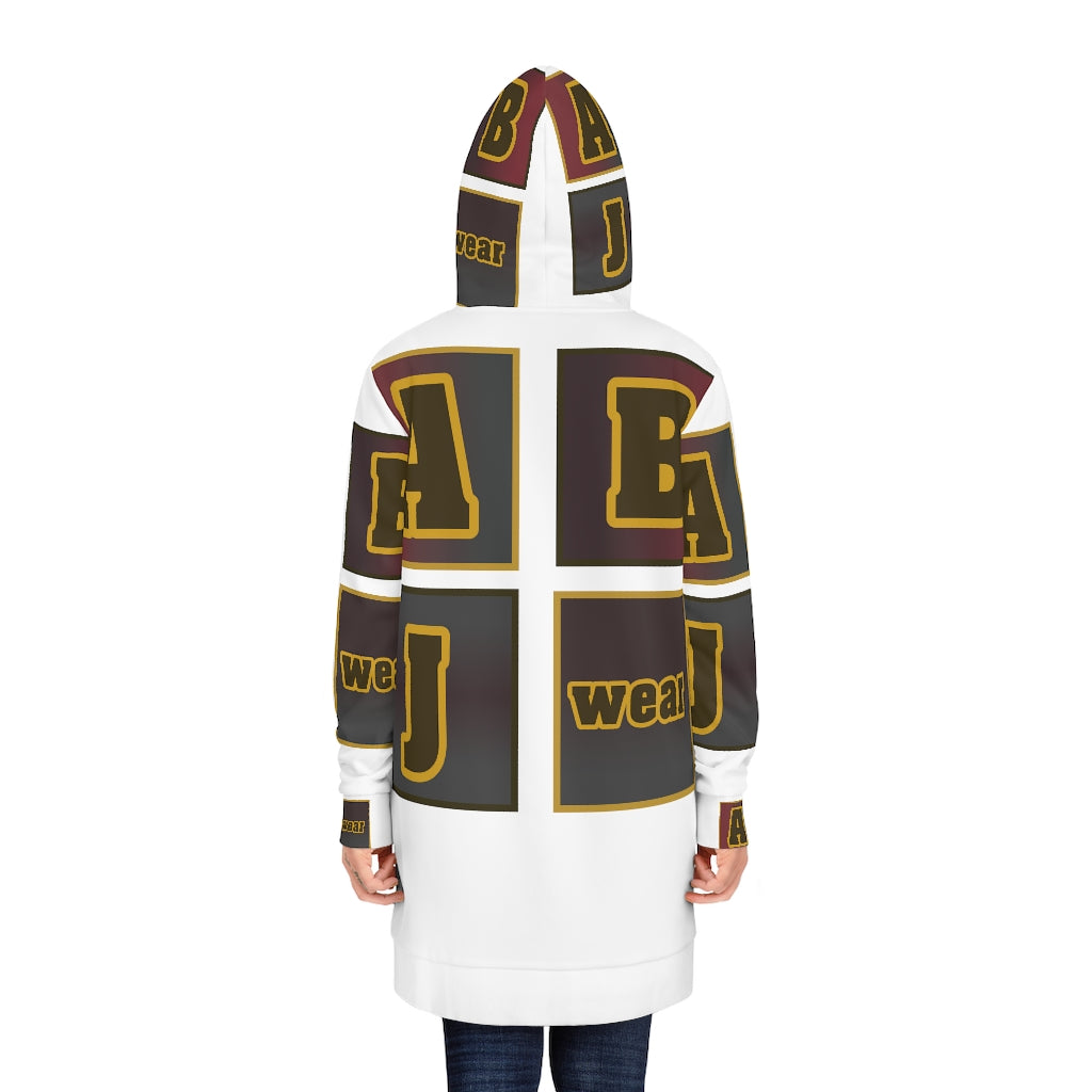 ABJ Brown box Women's Hoodie Dress (AOP)