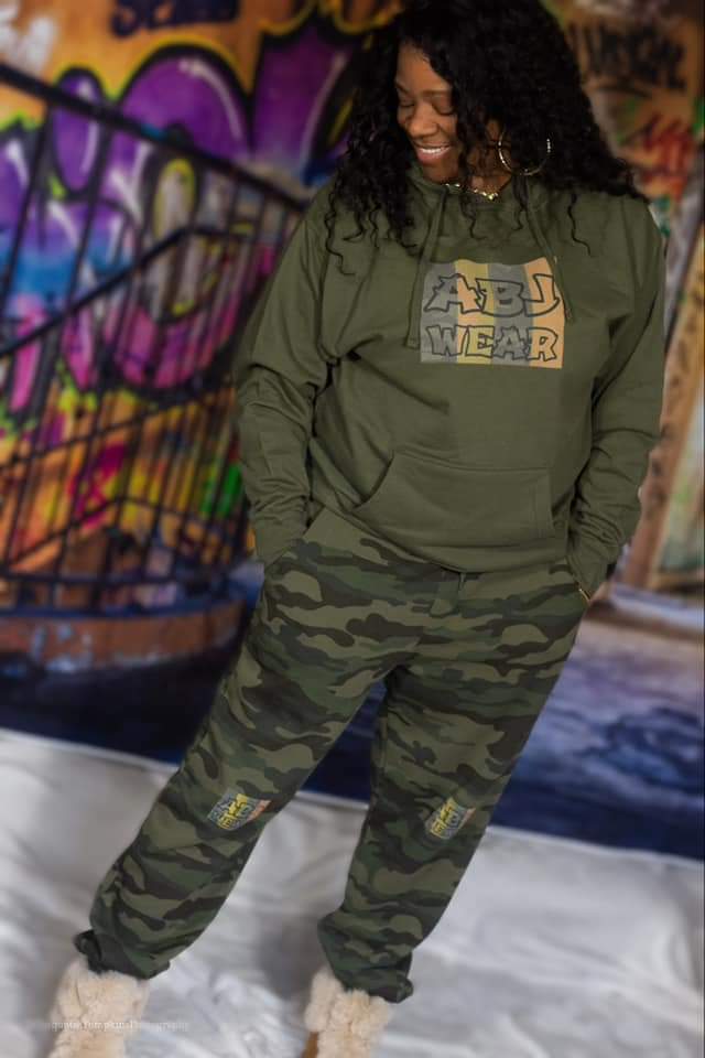 ABJ Unisex (Black) B Scan ABJ Pullover Hoodie