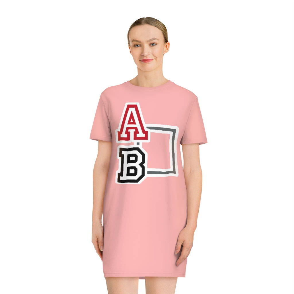 ABJ Greek Spinner T-Shirt Dress