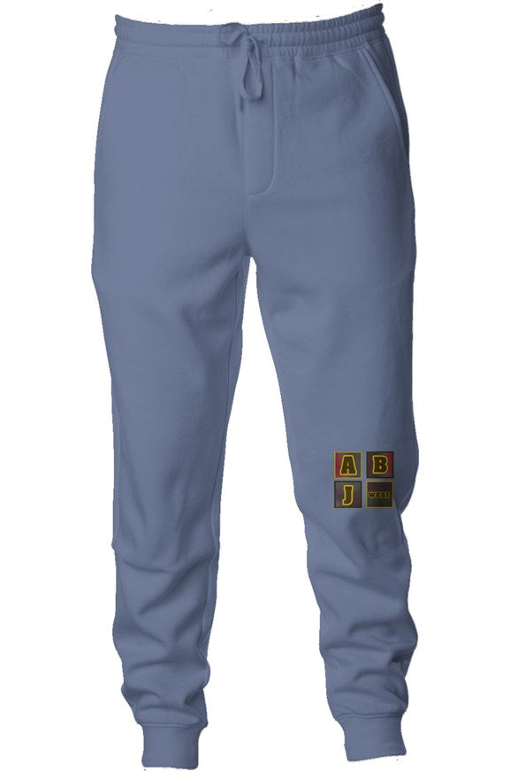 ABJ block Pigment Dyed Fleece Joggers