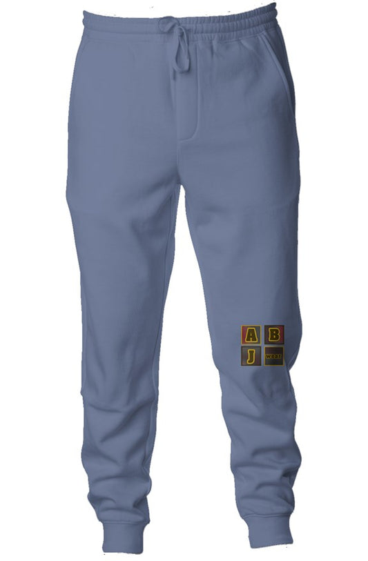 ABJ block Pigment Dyed Fleece Joggers