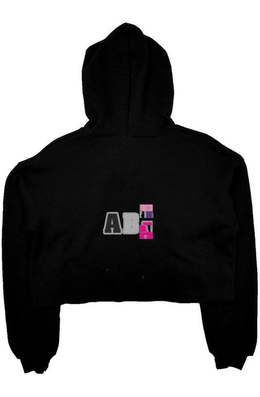 ABJ crop fleece hoodie