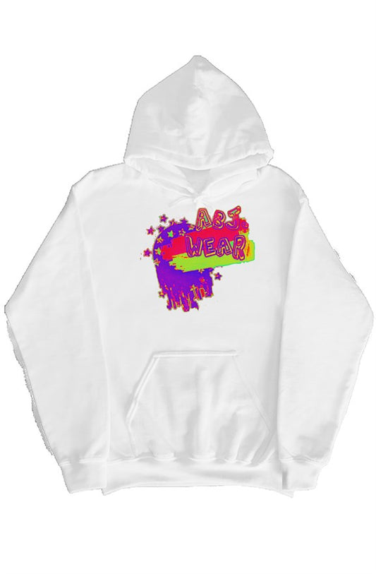 Paint brush pullover hoody