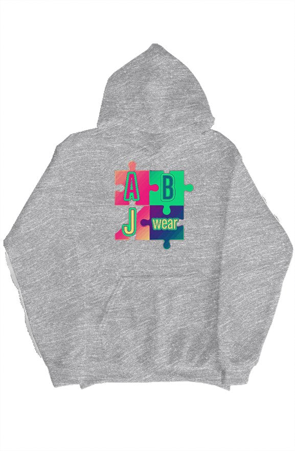 Colorful puzzle pullover hoody