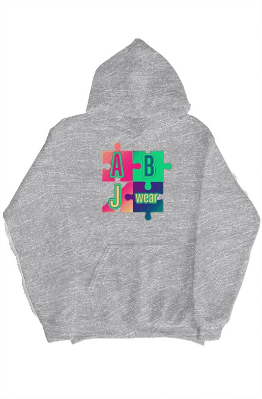 Colorful puzzle pullover hoody