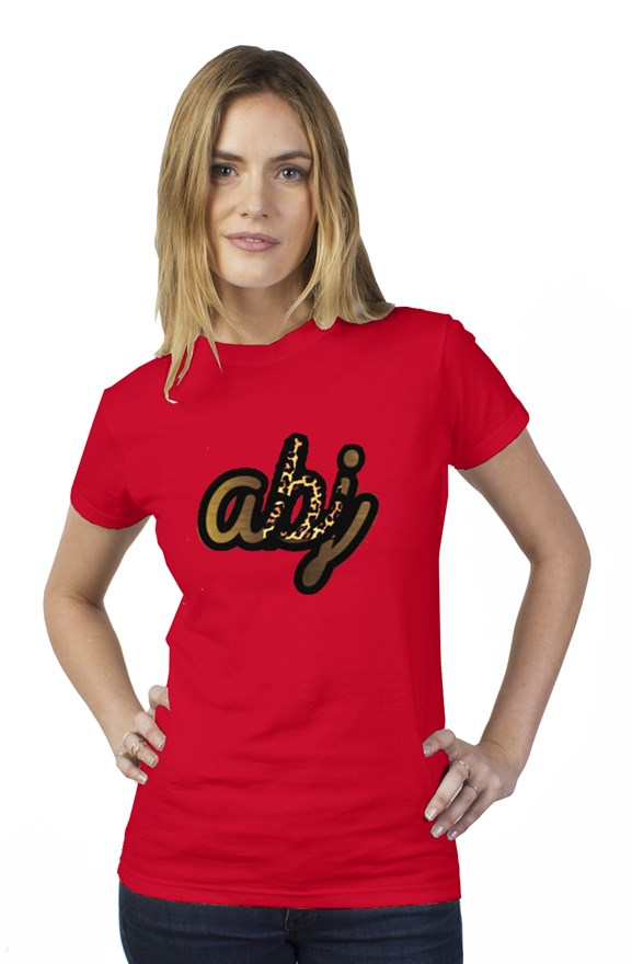 Gold Leopard womens t shirt