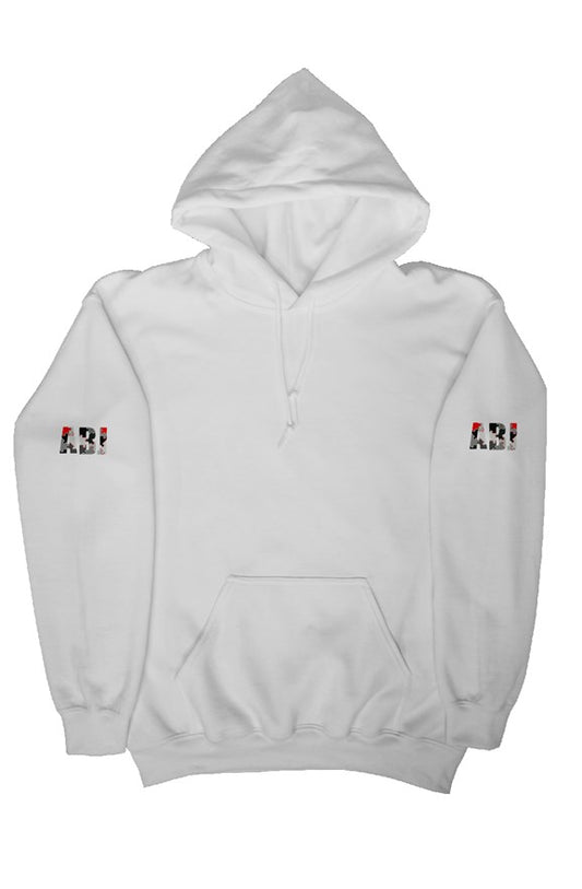 Black Grey and Red Jigsaw pullover hoody