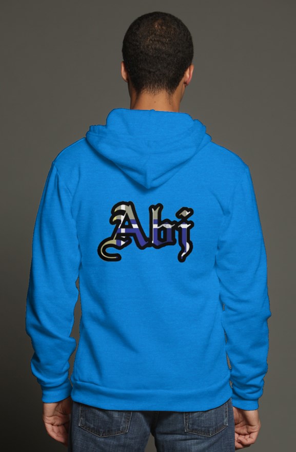 ABJ Dot zip hoody