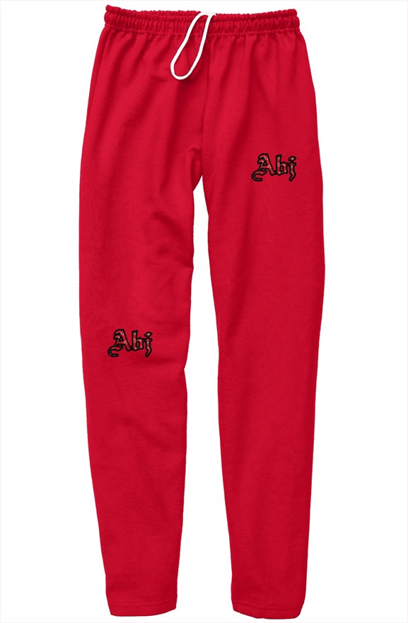 ABJ Red Scarf 2 relaxed sweatpants