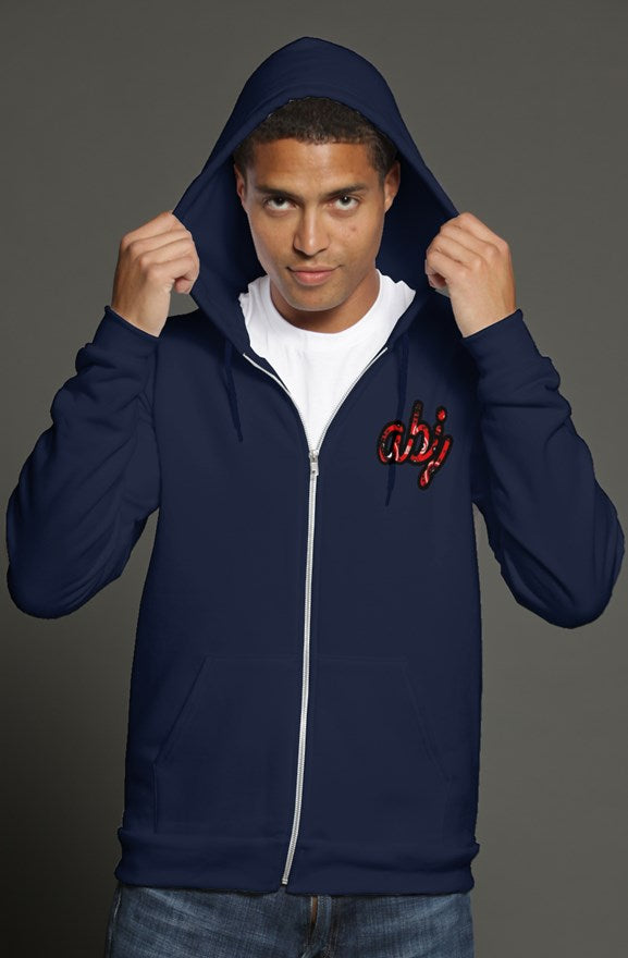 ABJ Zip double Lip hoody