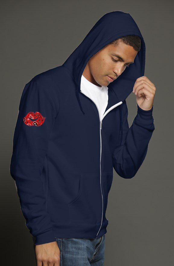 ABJ Zip double Lip hoody
