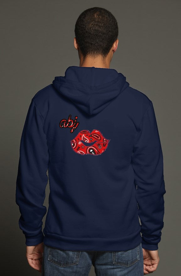ABJ Zip double Lip hoody