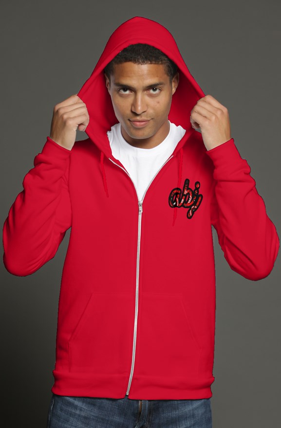 ABJ Zip double Lip hoody