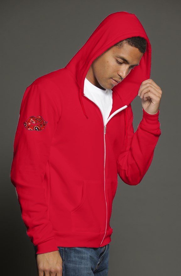 ABJ Zip double Lip hoody