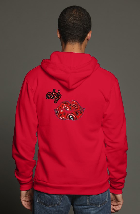 ABJ Zip double Lip hoody