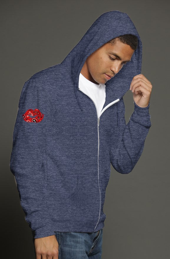 ABJ Zip double Lip hoody