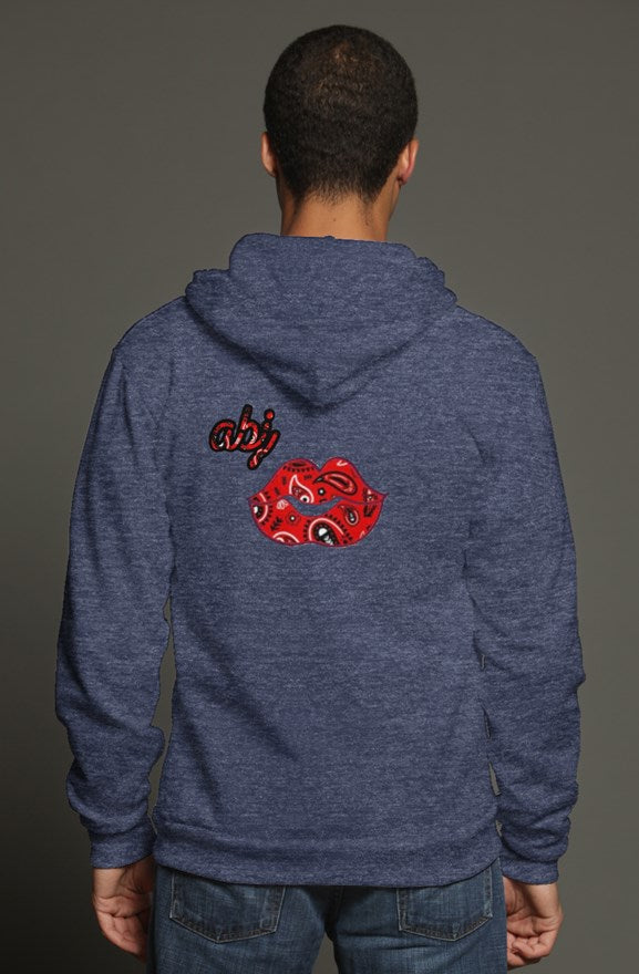 ABJ Zip double Lip hoody