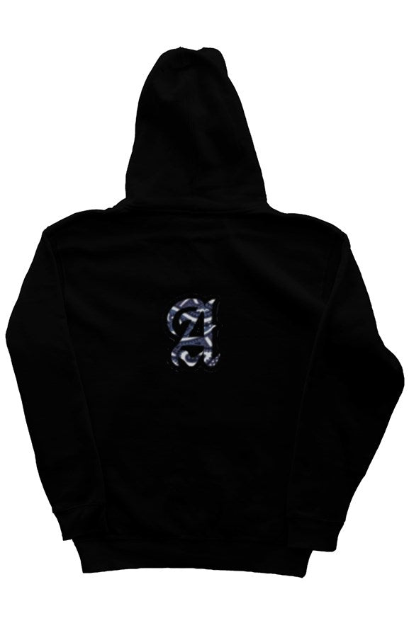 ABJ Blue Scarf zip hoody