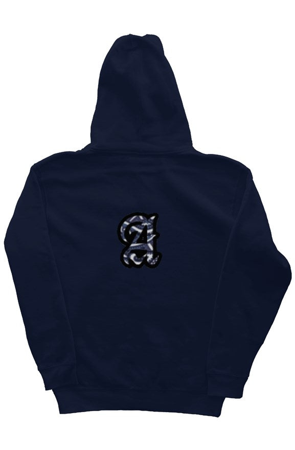 ABJ Blue Scarf zip hoody