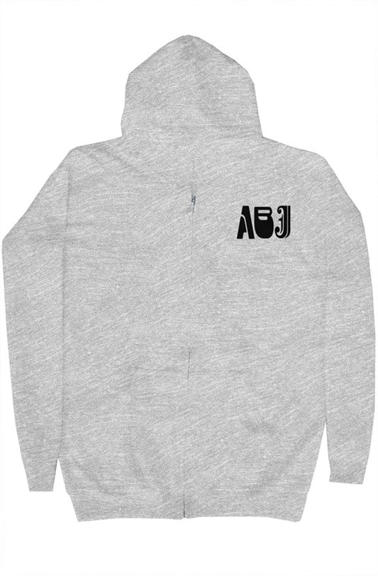ABJ Black signature zip hoody