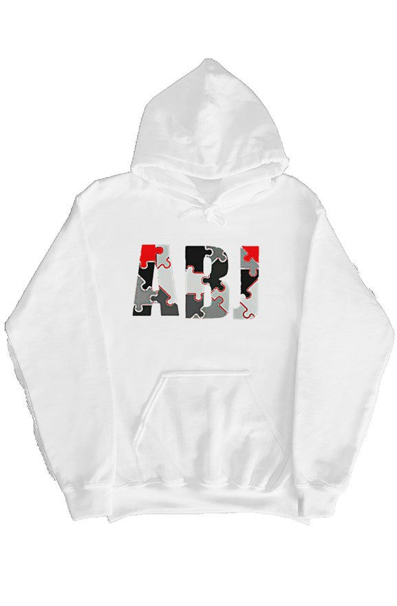 ABJ Jigsaw Black Red and Grey pullover hoody