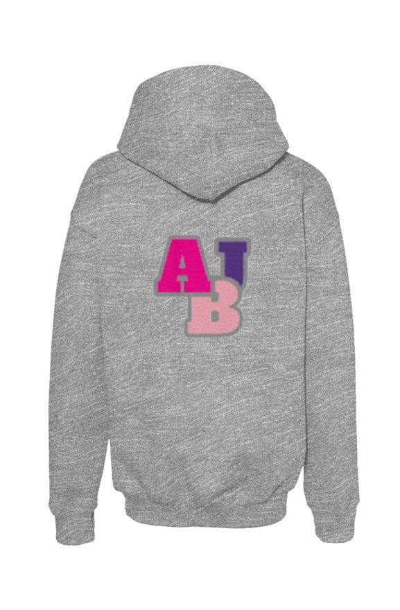 ABJ ABC pink purple Grey Youth Pullover Hoodie