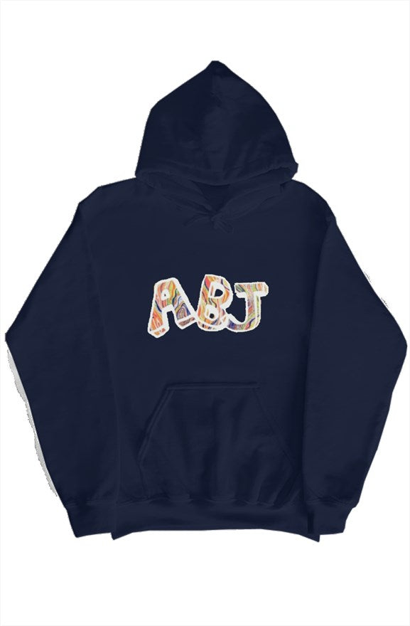 ABJ Orange and white mix ABC pullover hoody