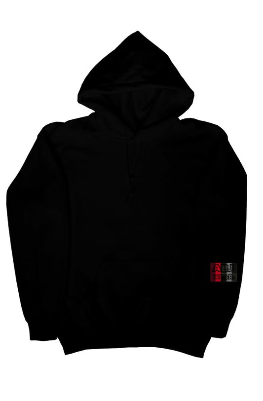 ABJ Black Red and Grey ABC pullover hoody