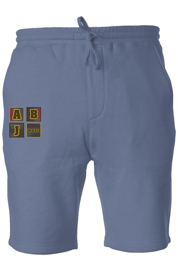 ABJ Brown Block Pigment Dyed Fleece Shorts