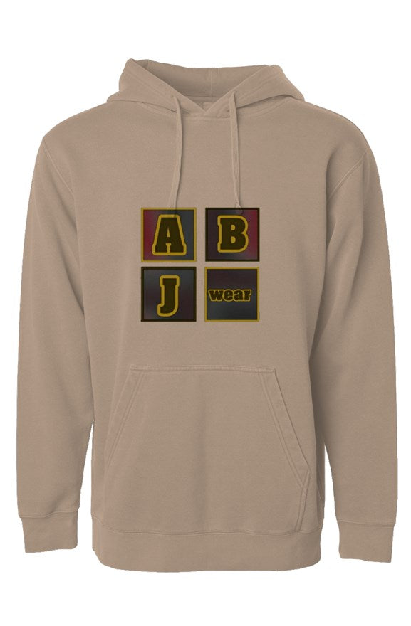 ABJ Brown Block Independent Pigment Dyed Hoodie