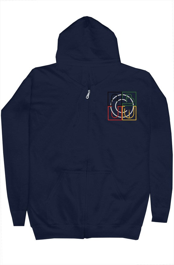 ABJ Cube zip hoody