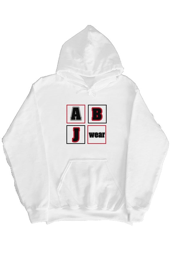 ABJ Block (White) pullover hoody