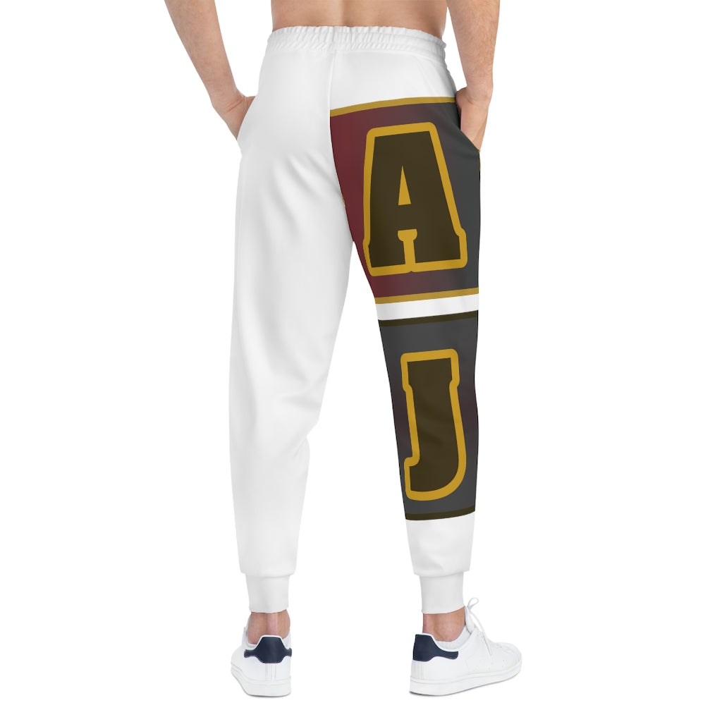 ABJ BLOCK COLLECTION Athletic Joggers (AOP) Large Pattern for Men