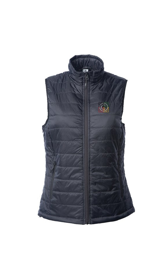 ABJ Cube (Black) Womens Puffer Vest