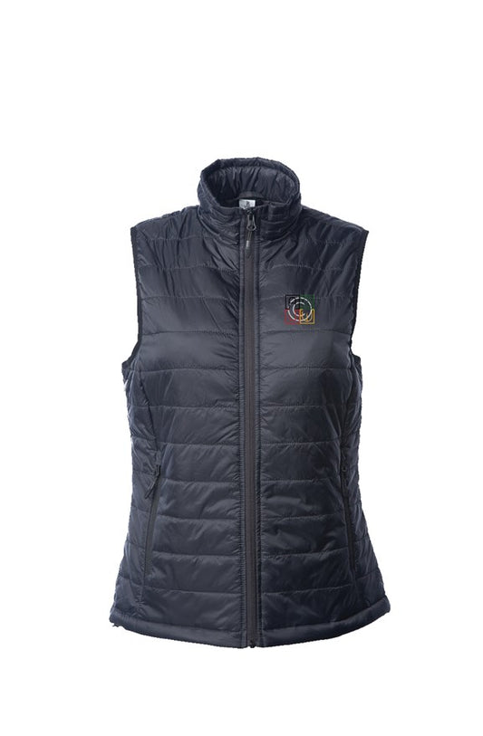 ABJ Cube (Black) Womens Puffer Vest