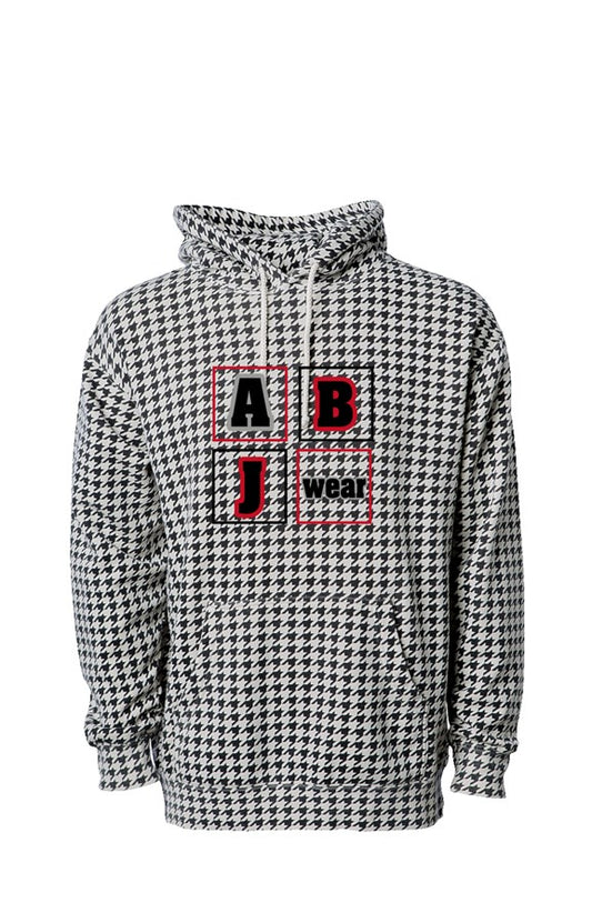 ABJ Red Box Houndstooth Hoodie
