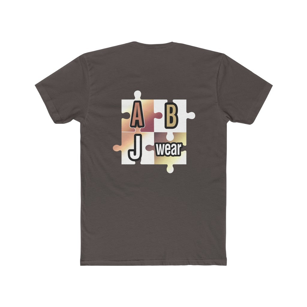 ABJ Puzzle Men's Cotton Crew Tee