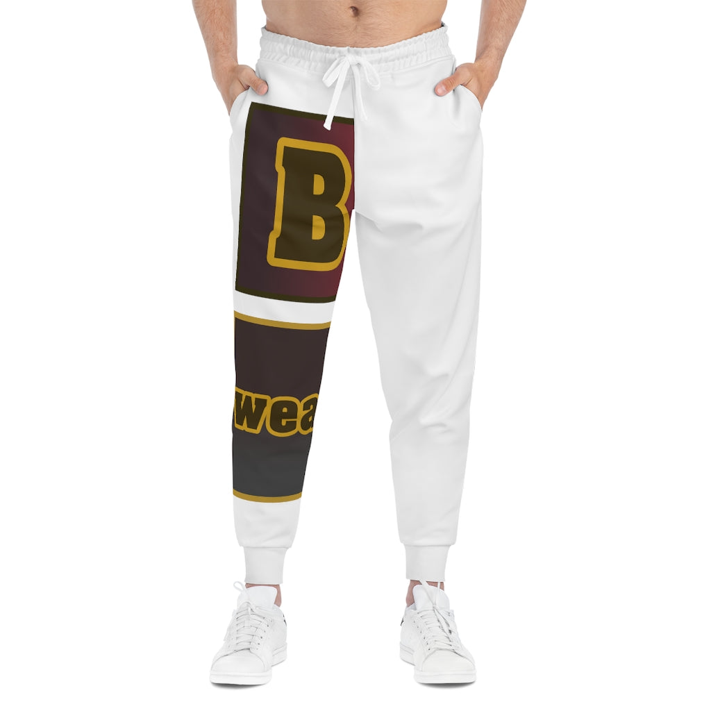 ABJ BLOCK COLLECTION Athletic Joggers (AOP) Large Pattern for Men